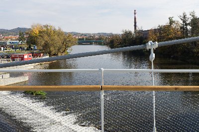 Lávka pro pěší přes řeku Otavu, Písek